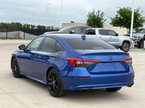 Aegean Blue Metallic 2022 Honda Civic Sport