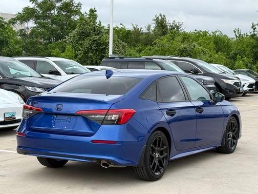 Aegean Blue Metallic 2022 Honda Civic Sport