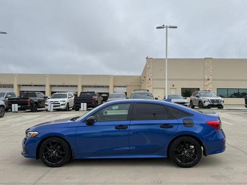 Aegean Blue Metallic 2022 Honda Civic Sport
