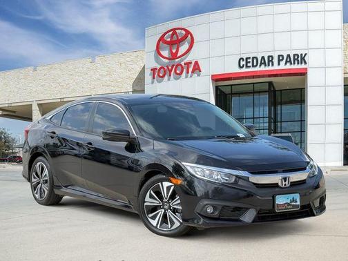 Crystal Black Pearl 2017 Honda Civic EX-L