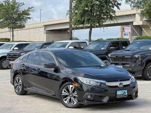 Crystal Black Pearl 2017 Honda Civic EX-L