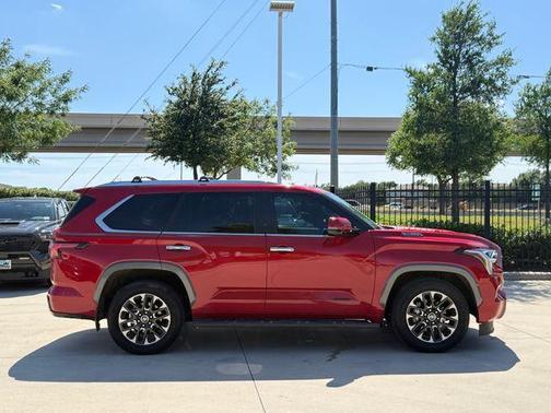 Red 2024 Toyota Sequoia Limited