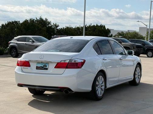 White Orchid Pearl 2015 Honda Accord EX-L