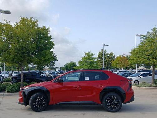 Red 2026 Toyota bZ XLE PLUS