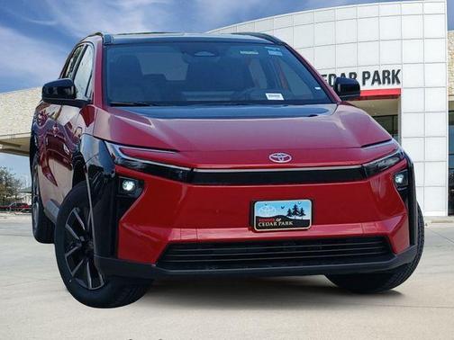 Red 2026 Toyota bZ XLE PLUS