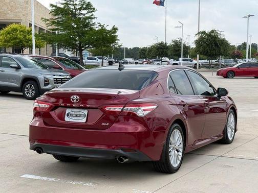 Ruby Flare Pearl 2018 Toyota Camry XLE