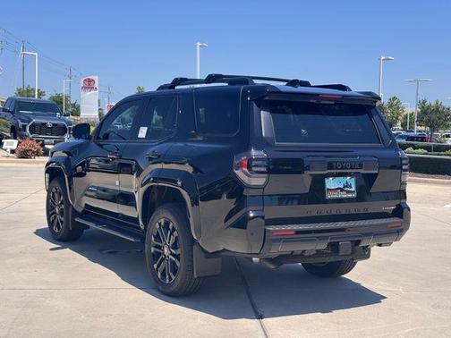Black 2026 Toyota 4Runner Hybrid Platinum