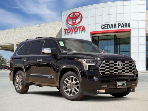 Midnight Black 2026 Toyota Sequoia 1794 Edition