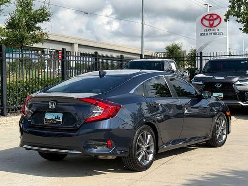 Cosmic Blue Metallic 2019 Honda Civic EX
