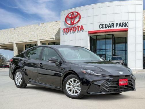 Midnight Black Metallic 2026 Toyota Camry LE
