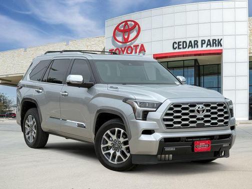 Celestial Silver Metallic 2025 Toyota Sequoia 1794 EDITION