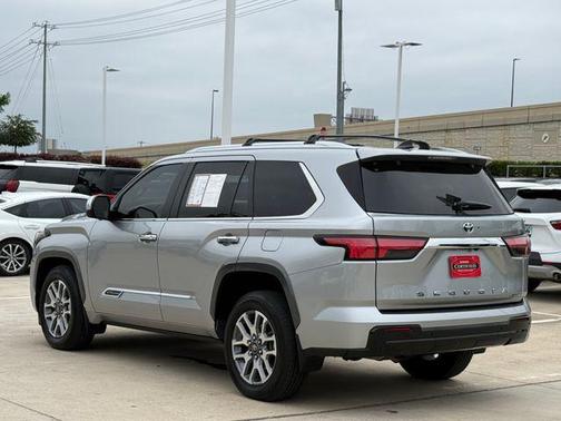 Celestial Silver Metallic 2025 Toyota Sequoia 1794 EDITION
