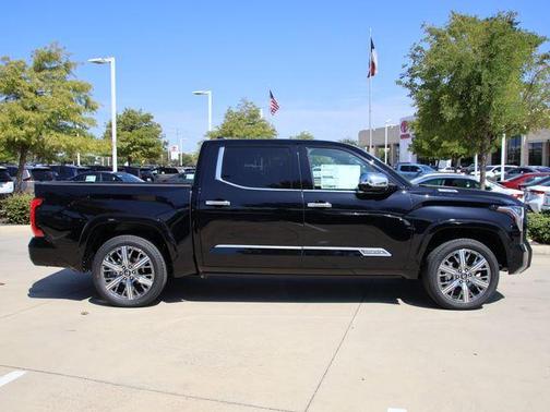 Midnight Black Metallic 2026 Toyota Tundra Hybrid Capstone