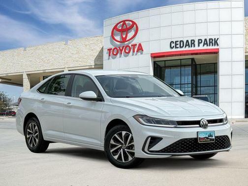 Pure White 2025 Volkswagen Jetta 1.5T S