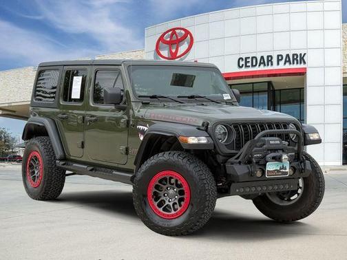 Sarge Green Clearcoat 2023 Jeep Wrangler Rubicon