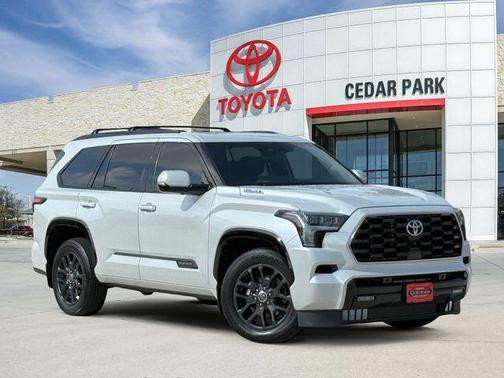 Pearl 2023 Toyota Sequoia Platinum