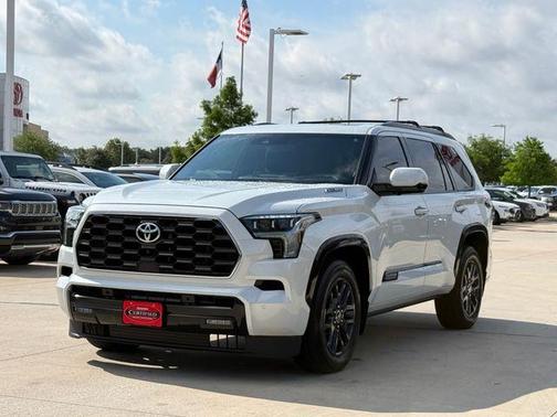 Pearl 2023 Toyota Sequoia Platinum