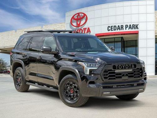 Midnight Black 2026 Toyota Sequoia TRD Pro