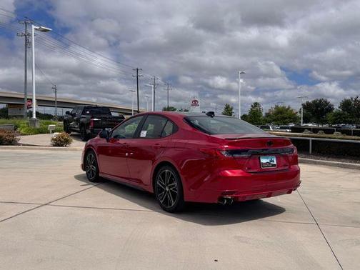 Red 2026 Toyota Camry XSE