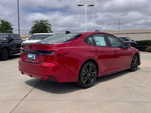 Red 2026 Toyota Camry XSE