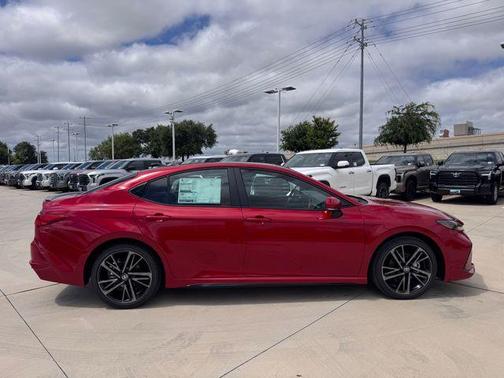Red 2026 Toyota Camry XSE