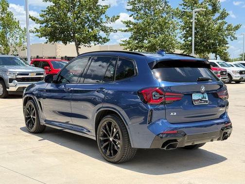 Phytonic Blue Metallic 2024 BMW X3 M40i