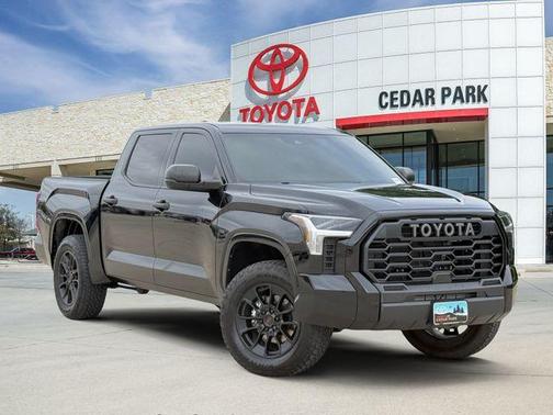 Midnight Black Metallic 2024 Toyota Tundra SR