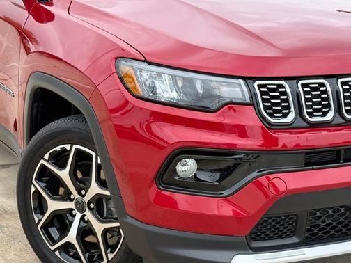 Red 2025 Jeep Compass Limited
