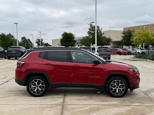 Red 2025 Jeep Compass Limited