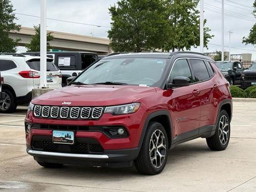 Red 2025 Jeep Compass Limited