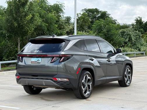 Gray 2022 Hyundai TUCSON Limited