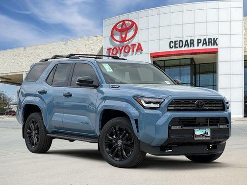 Blue 2026 Toyota 4Runner Hybrid Platinum