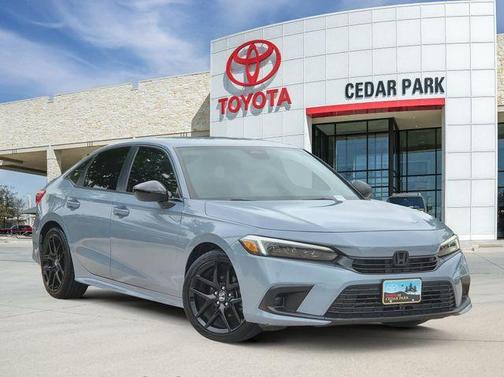 Crystal Black 2022 Honda Civic Sport