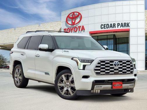 Pearl 2023 Toyota Sequoia Capstone