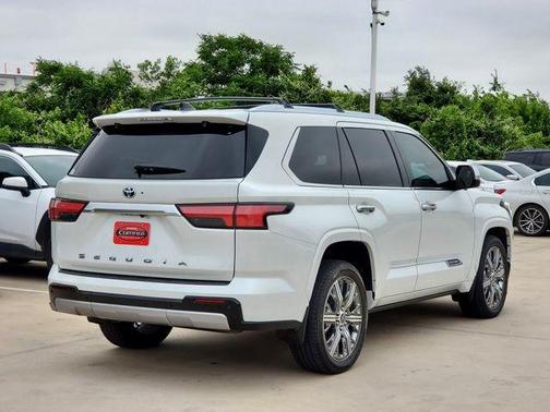 Pearl 2023 Toyota Sequoia Capstone