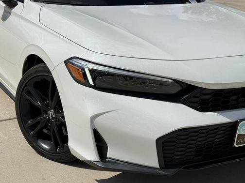 Platinum White Pearl 2025 Honda Civic Si