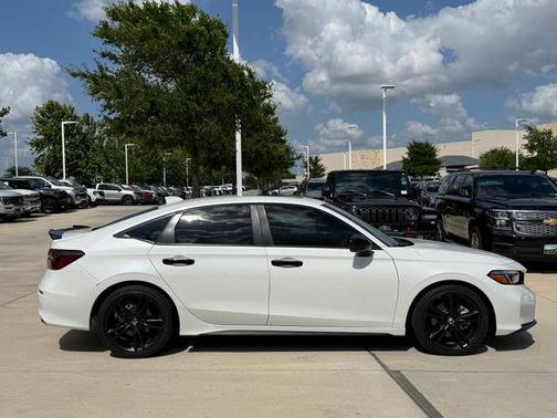 Platinum White Pearl 2025 Honda Civic Si