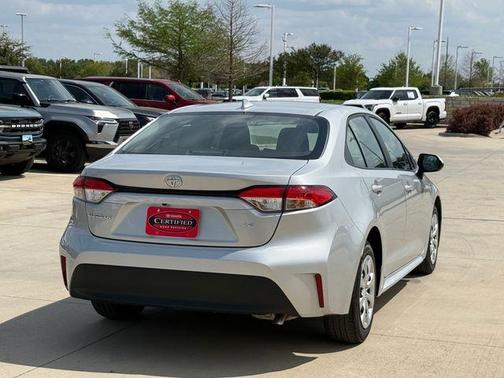 Classic Silver 2025 Toyota Corolla LE