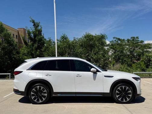 Rhodium White Metallic 2024 Mazda CX-90 PHEV Premium Plus