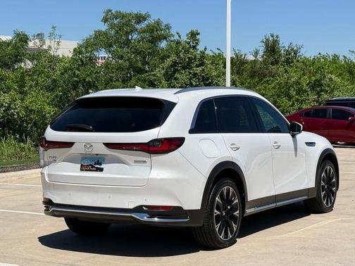 Rhodium White Metallic 2024 Mazda CX-90 PHEV Premium Plus