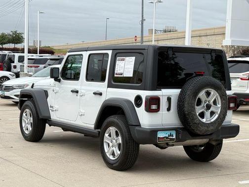 Bright White Clearcoat 2020 Jeep Wrangler Unlimited Sport