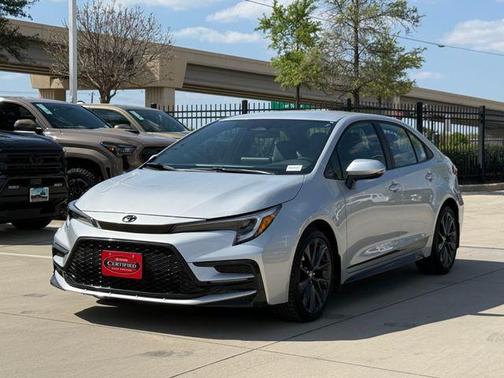 Classic Silver 2025 Toyota Corolla SE