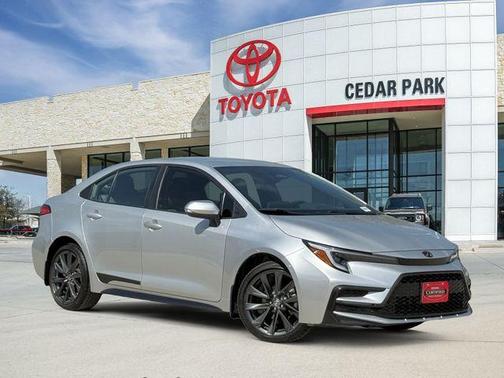 Classic Silver 2025 Toyota Corolla SE