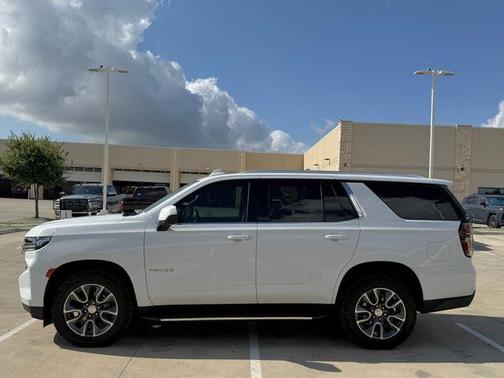 Summit White 2021 Chevrolet Tahoe LT
