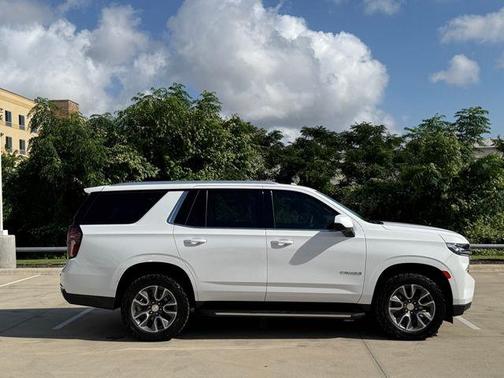 Summit White 2021 Chevrolet Tahoe LT