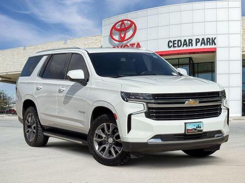 Summit White 2021 Chevrolet Tahoe LT