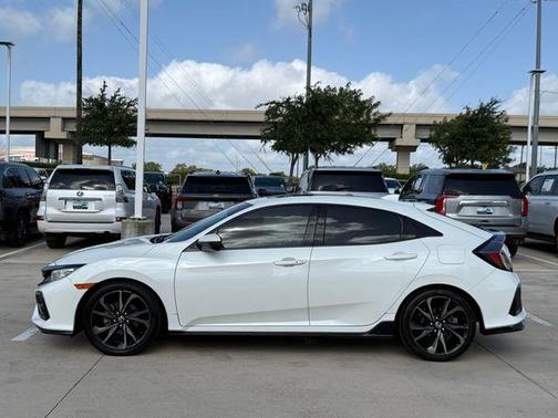 Taffeta White 2018 Honda Civic Sport Touring