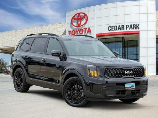 Ebony Black 2024 Kia Telluride EX X-Line