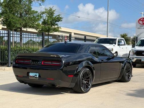 Pitch Black Clearcoat 2023 Dodge Challenger SRT Hellcat