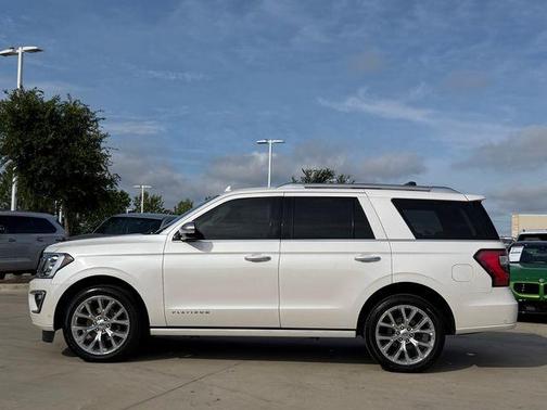 White Platinum Clearcoat Metallic 2019 Ford Expedition Platinum